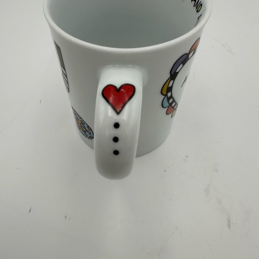 You Are Loved Oversized Coffee Mug by Our Name is Mud Ceramic 12 Oz Love Message - Picture 5 of 8